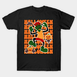 Halloween zombie, halloween tee, halloween scary, zombie halloween, spooky halloween, zombie cartoon T-Shirt